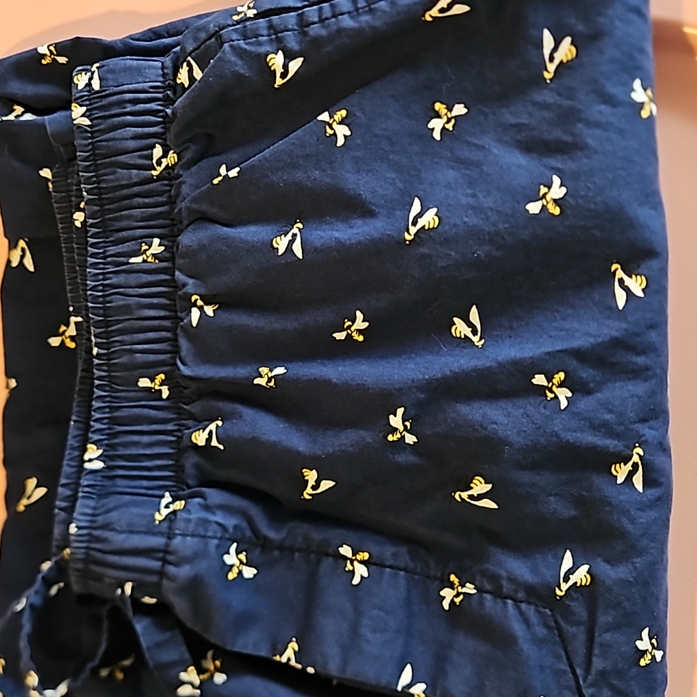 Lands End Mens lounge pants, size Medium 32-34, Bee design 🐝🐝
